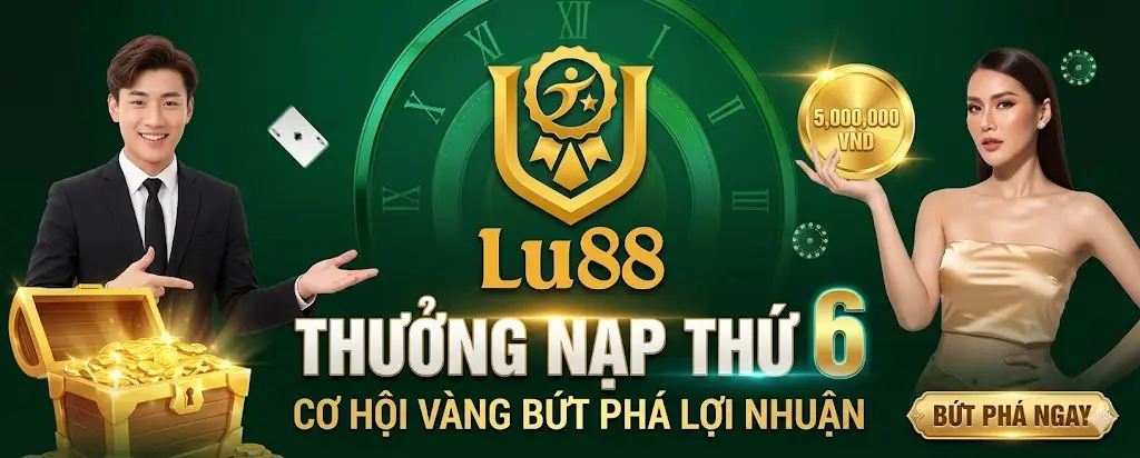 Thưởng Nạp Thêm Thứ 6 LU88